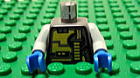 LEGO　レゴ　パーツ　ミニフィグ　ボディ　スペーススパイラウス/グレー
