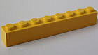 LEGO　レゴ　ブロック１ｘ８黄色