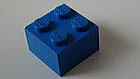 LEGO　パーツ　ブロック　2x2青