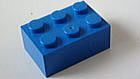 LEGO　パーツ　ブロック　2x3青