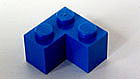 LEGO　パーツ　ブロック　２ｘ２L　青