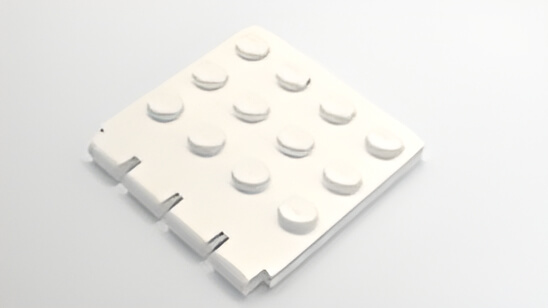  ���S(LEGO) �p�[�c �A�C�e��No�F4213 �q���W �v���[�g4��4 ��