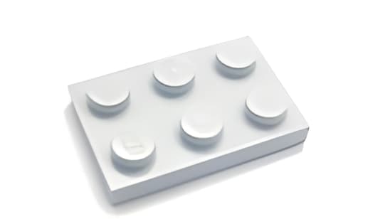レゴ LEGO パーツ プレート アイテムNo:3021 プレート/旧ライトグレー/2ｘ3