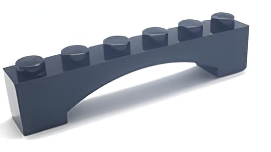 ���S(LEGO) �p�[�c �A�C�e��No:92950 �A�[�`1x6���C�Y�h�i���j
