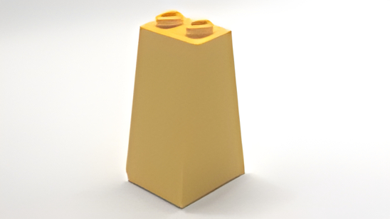 ���S(LEGO) �p�[�c �A�C�e��No:3684a 75�x2x2x3�X���[�v�i���F�j