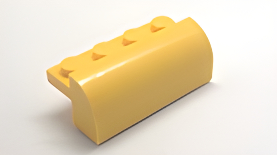 ���S(LEGO) �p�[�c �A�C�e��No:6081 �J�[�u�A�[�`2x4x1 1/3�i���F�j