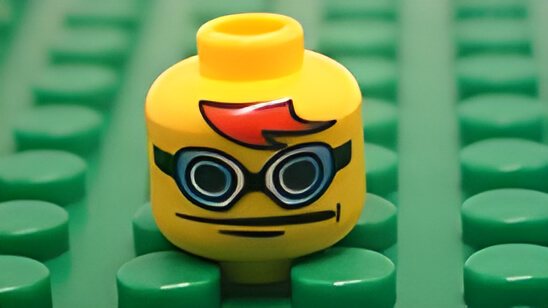 ���S(LEGO)�p�[�c �~�j�t�B�O/ �A�C�e��3626pb0124 �~�j�t�B�O�w�b�h #75