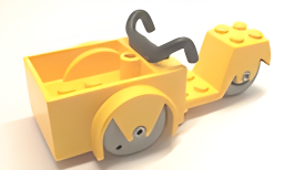 LEGO　レゴ パーツ　乗り物　fabuland ファビュランド　スクーター　fabac2