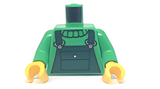 ���S(LEGO)�p�[�c �~�j�t�B�O/ �A�C�e��973pb4970c01 t26 �I�[�o�[�I�[���ƃu���C�g�O���[���̃Z�[�^�[ ���F�n���h