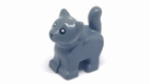 レゴ　LEGO　パーツ　子猫　ダークグレー