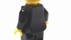 LEGO　レゴ　ミニフィグ用アクセサリー　ケープ　黒