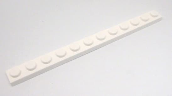 レゴ LEGO パーツ プレート アイテムNo:60479 プレート/白/1ｘ12
