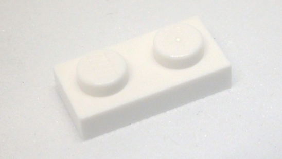 レゴ LEGO パーツ プレート アイテムNo:3023 プレート/白/1ｘ2