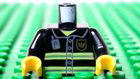 LEGO　レゴ　パーツ　ミニフィグ　ボディ　消防士