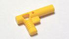LEGO　レゴ　ミニフィグ用アクセサリー　武器　シングルガン　黄色
