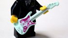 LEGO　レゴ　ミニフィグ用アクセサリー　エレキギター　アクア