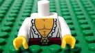 LEGO　レゴ　パーツ　ミニフィグ　ボディ　剣士