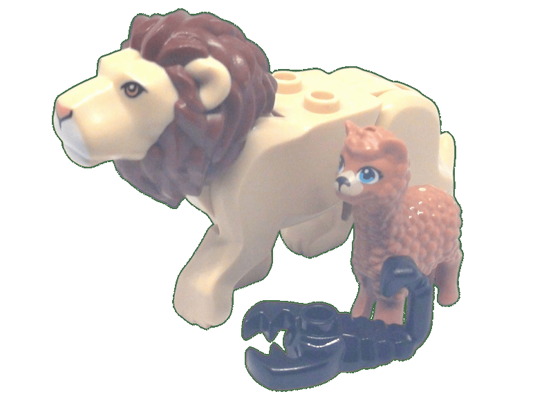 LEGOレゴ：動物昆虫生き物のカテゴリーへ