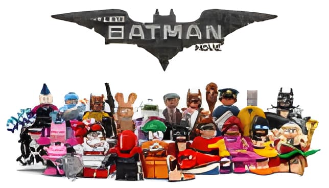 LEGO ���S �~�j�t�B�M���A�E�V���[�Y �o�b�g�}���E�U�E���[�r�[