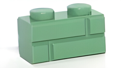 ���S(LEGO) �p�[�c �A�C�e��No:98283 �����K�u���b�N 1��2 �T���h�O���[��