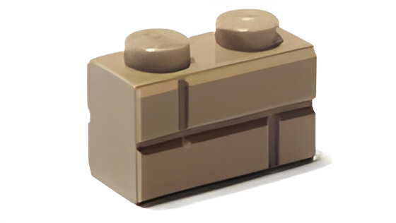 ���S(LEGO) �p�[�c �A�C�e��No:98283 �����K�u���b�N 1��2 �_�[�N�^��