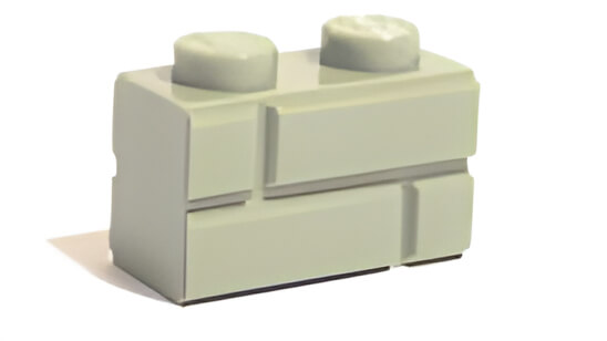 ���S(LEGO) �p�[�c �A�C�e��No:98283 �����K�u���b�N 1��2 �I���[�u