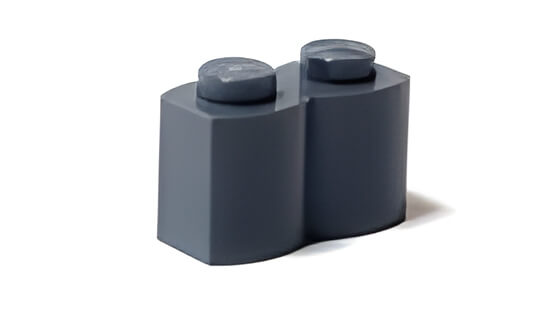 ���S(LEGO) �p�[�c �A�C�e��No:30136 �ۑ��u���b�N 1��2 �V�_�[�N�O���[