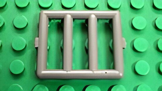 ���S(LEGO) �p�[�c �A�C�e��No�F6016�@�@�o�[�O�����i���j1��4��3�@���_�[�N�O���[