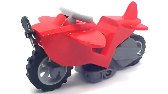 ���S(LEGO) �p�[�c �A�C�e��No�F1567��02�@�G�A�[�v���[���o�C�N�@�ԁ@�t���C�z�C�[���Ŏ������܂�