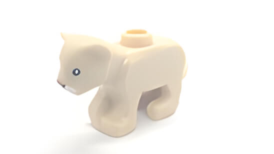 ���S(LEGO) �p�[�c �A�C�e��No�F77307pb01�@���C�I���̎q���@�^��