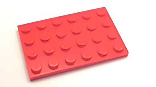 レゴ LEGO パーツ プレート アイテムNo:3032 プレート/赤/4ｘ6
