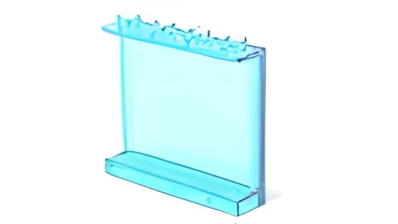 レゴ LEGO パーツ パネル アイテムNo:60581 パネル1ｘ4ｘ3/サイドサポート/トランスライトブルー
