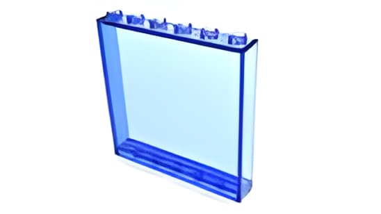 レゴ LEGO パーツ パネル アイテムNo:59349 パネル1ｘ6ｘ5/トランスパープル