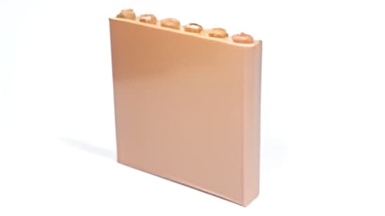 レゴ LEGO パーツ パネル アイテムNo:59349 パネル1ｘ6ｘ5/ミディアムダークフレッシュ