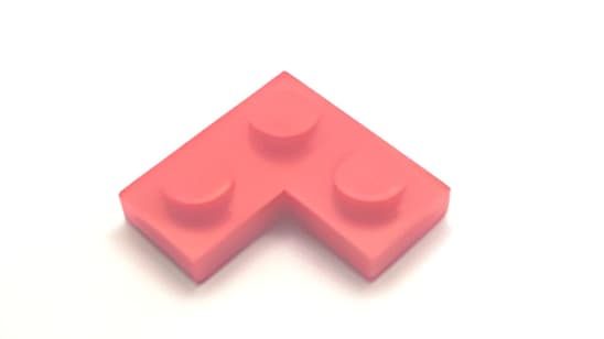レゴ LEGO パーツ プレート アイテムNo:2420 プレート/赤/2ｘ2コーナーＬ