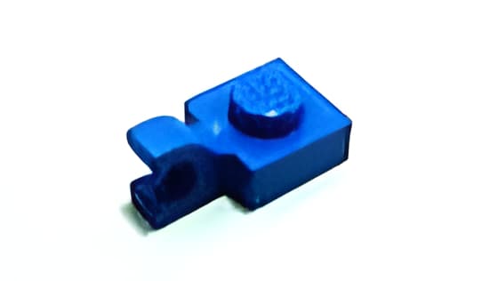 レゴ LEGO パーツ プレート アイテムNo:6019 プレート/青/1ｘ1水平クリップ