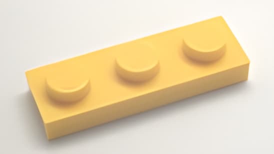 レゴ LEGO パーツ プレート アイテムNo:3623 プレート/黄色/1ｘ3