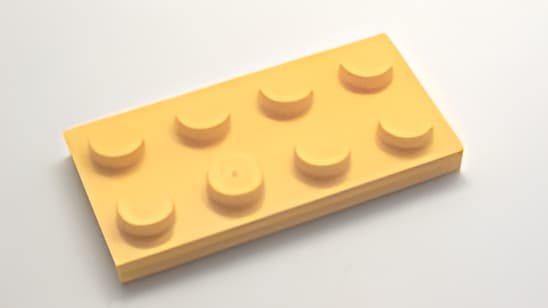 レゴ LEGO パーツ プレート アイテムNo:3020 プレート/黄色/2ｘ4
