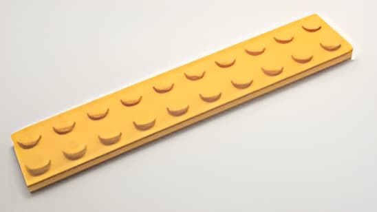 レゴ LEGO パーツ プレート アイテムNo:3822 プレート/黄色/2ｘ10