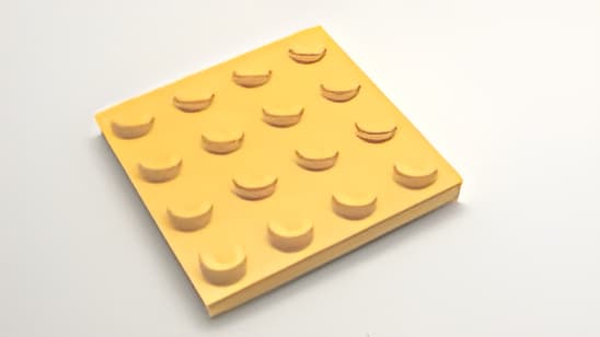 レゴ LEGO パーツ プレート アイテムNo:3031 プレート/黄色/4ｘ4
