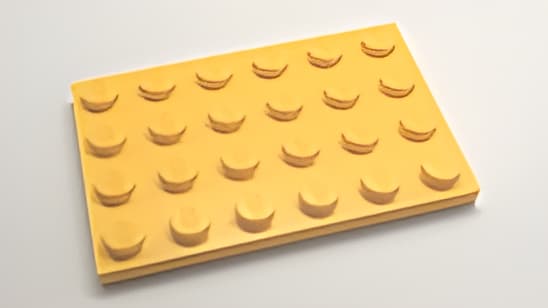 レゴ LEGO パーツ プレート アイテムNo:3032 プレート/黄色/4ｘ6