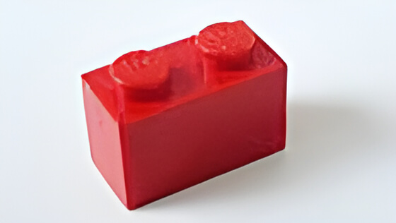 レゴ(LEGO) パーツ アイテムNo:3004 ブロック　1ｘ2  赤