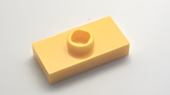 レゴ LEGO パーツ プレート アイテムNo:3794a プレート/黄色/1ｘ2中央ポッチ