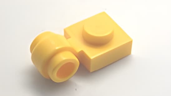 レゴ LEGO パーツ プレート アイテムNo:4081b プレート/黄色/1ｘ1サイドO