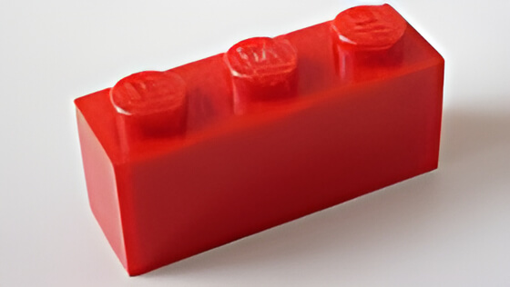 レゴ(LEGO) パーツ アイテムNo:3622 ブロック　1ｘ3  赤