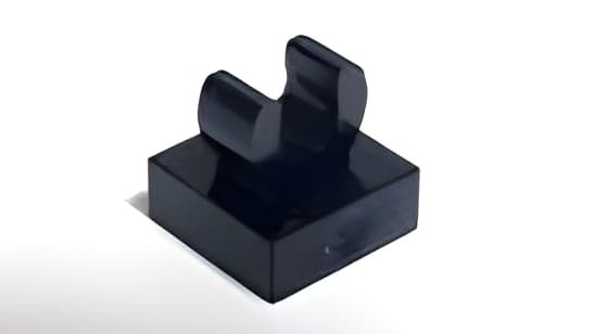 レゴ LEGO パーツ プレート アイテムNo:15712 プレート黒/1x1トップC（Oタイプ）
