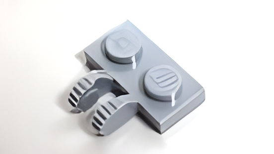  ���S(LEGO) �p�[�c �A�C�e��No�F60471 �q���W �v���[�g 1��2 �T�C�h�E���b�N�L���b�` 2�{�w ���C�g�O���[