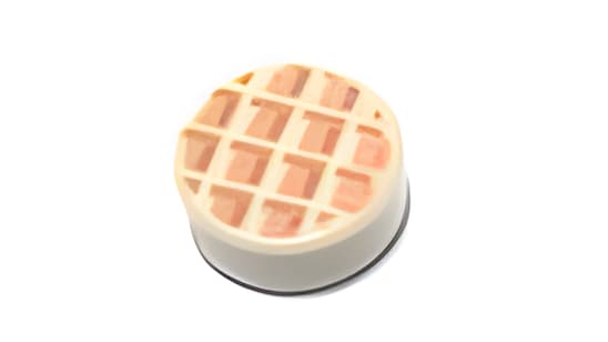 レゴ LEGO パーツ 部品 プリント アイテムNo:98138pb118 タイル/ラウンド/1ｘ1/ワッフル/タン