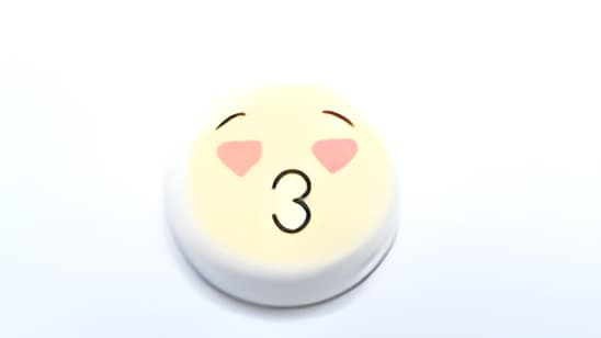 レゴ LEGO パーツ 部品 プリント アイテムNo:98138pb128 タイル/ラウンド1ｘ1/ハートの瞳/白