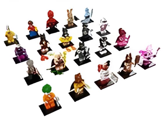 レゴ　LEGO　パーツ　ミニフィグ　ミニフィギュアシリーズ
